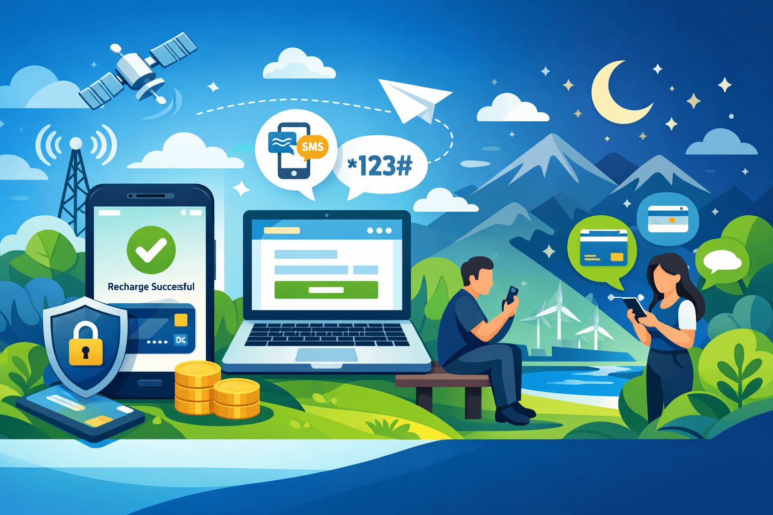 أمان وسهولة: لماذا تفضل الشحن الرقمي لرصيد جوالك؟