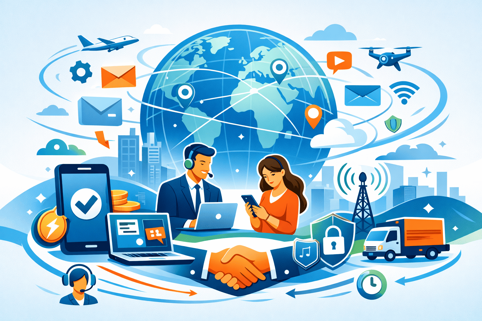 ابقَ على اتصال دائم: خدمات شحن رصيد Dynamicxcrow.